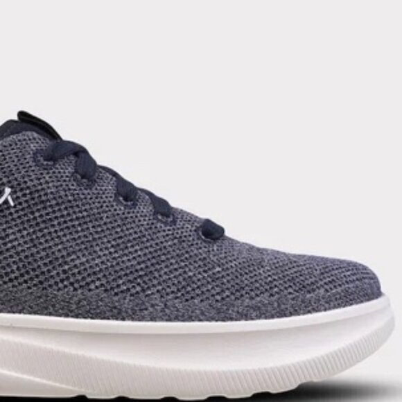 MYKOS MEN'S" WILSON"NAVY SOFT FOLD DOWN HEEL Men's Lace-Up Sneaker MM2503 - Picture 1 of 7